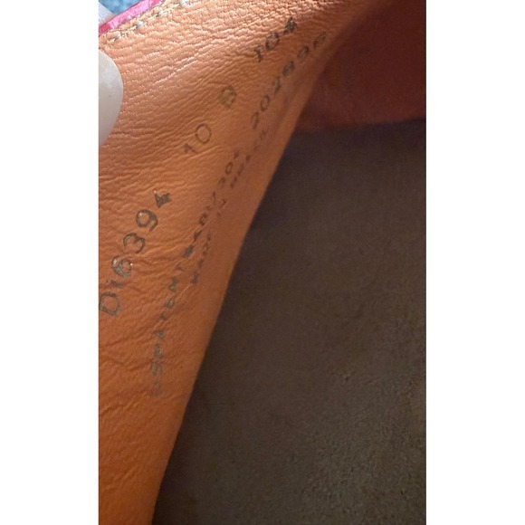 Cole Haan Womens Shoes Air Size 10B Pink Mule Slide Flat Pre Owned Retro - Picture 7 of 7